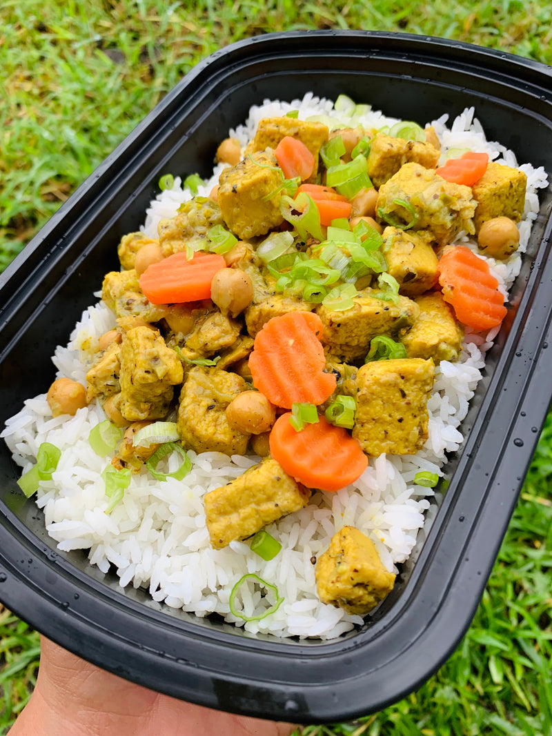 Plantbased Curry Platter